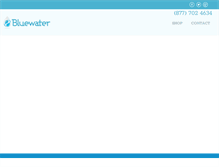 Tablet Screenshot of bluewateratu.com